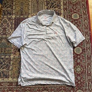 Rhoback Analytics Performance Polo Shirt Large White